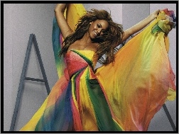 Suknia, Beyonce, Kolorowa